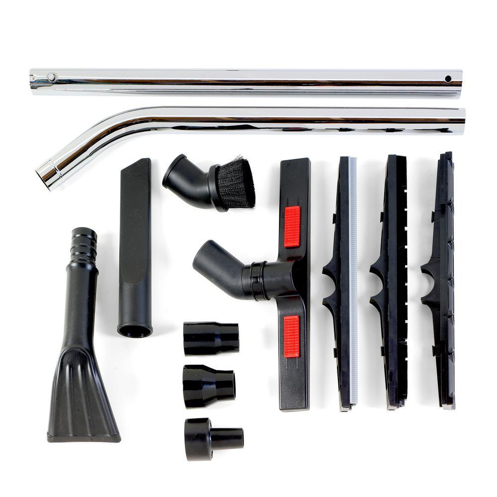 1-7/8 in. and 2-1/2 in. Heavy-Duty Cleaning Accessory Kit for RIDGID Wet/Dry Shop Vacuums - Super Arbor