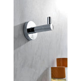 Caster Series Single Robe Hook in Polished Chrome - Super Arbor