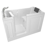 Acrylic Luxury 60 in. Right Hand Walk-In Whirlpool and Air Bathtub in White - Super Arbor
