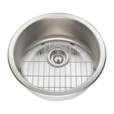 Dualmount Stainless Steel 18 in. Single Bowl Bar Sink