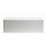 Sutton Place Farmhouse Fireclay 30 in. Single Bowl Kitchen Sink with Grid with Grid and Strainer