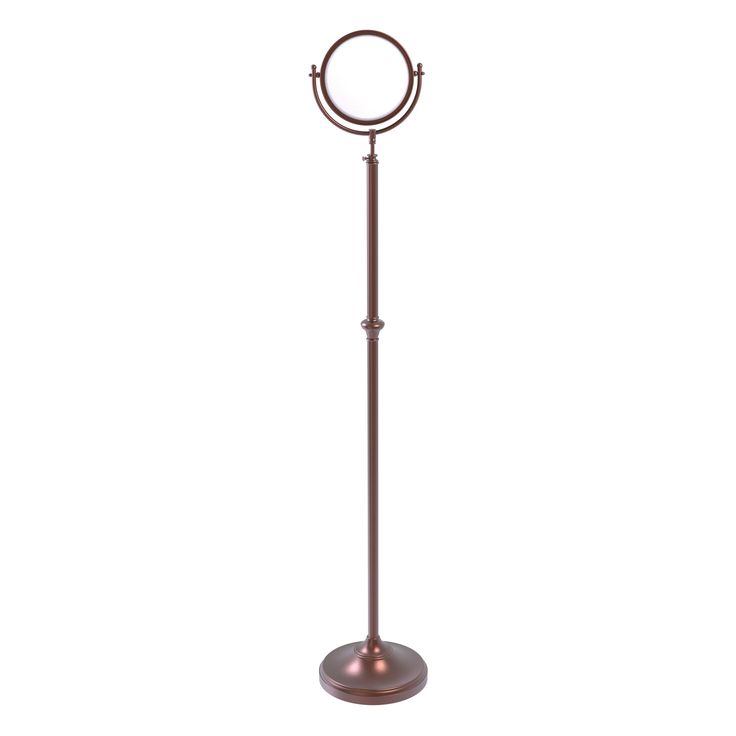 Allied Brass Soho 8-in x 15-in Oil-Rubbed Bronze Double-Sided Magnifying Countertop Vanity Mirror