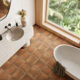 Merola Tile Rustic Cotto 13 in. x 13 in. Porcelain Floor and Wall Tile, Brown (14.4 sq. ft./Case)