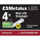 4 ft. Linear White Integrated LED Warehouse Strip Light with 2410 Lumens, 4000K, Dimmable - Super Arbor