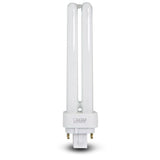 18W Equiv PL CFLNI Quad Tube 4-Pin Plug-in G24Q-2 Base Compact Fluorescent CFL Light Bulb, Soft White 2700K (6-Pack)