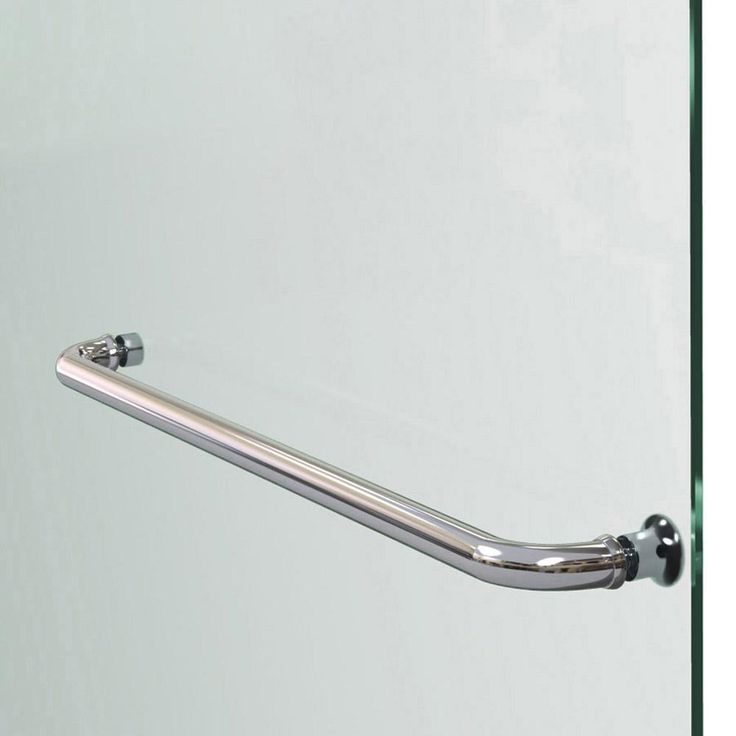 DreamLine Aqua Ultra 48 in. W x 58 in. H Semi-Frameless Hinged Tub Door, Brushed Nickel