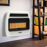 30,000 BTU Vent Free Infrared Liquid Propane Thermostatic Wall Heater - Super Arbor
