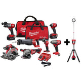 M18 FUEL 18-Volt Lithium-Ion Brushless Cordless Hammer Drill and Impact Driver Combo Kit (2-Tool) with Two 5Ah Batteries