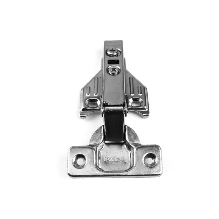 110-Degree 35 mm 1/2 in. Overlay Soft Close Face Frame Cabinet Hinges with Installation Screws (1-Pair)