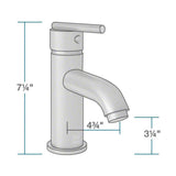Porcelain Vessel Sink in Biscuit with 7009 Faucet and Pop-Up Drain in Chrome - Super Arbor