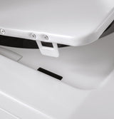 GE Electric Stacked Laundry Center with 2.3-cu ft Washer and 4.4-cu ft Dryer, White, 23.75-in W