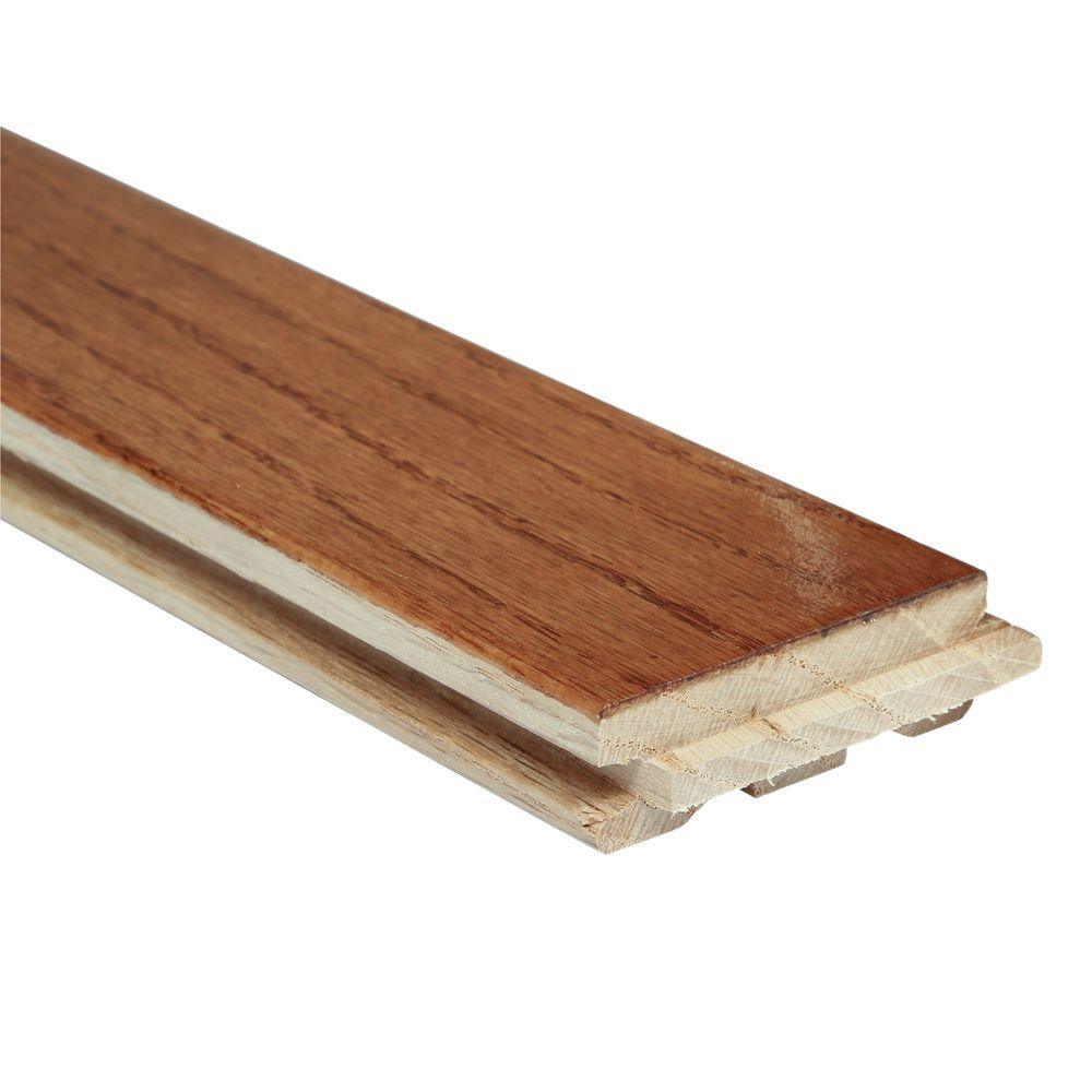 Bruce Laurel Gunstock Oak 3/4 in. Thick x 2-1/4 in. Wide x Varying Length Solid Hardwood Flooring (20 sq. ft. / case) - Super Arbor