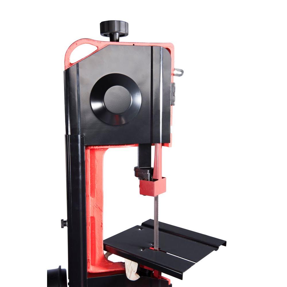 5 Amp 4.5 in. Stationary Metal Cutting Band Saw with Stand - Super Arbor