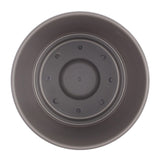 Bloem Freesia Planter w/Saucer 6" Black