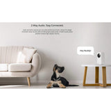 1080p Pan/Tilt/Zoom Indoor Wireless Wi-Fi Smart Home Camera Night Vision 2Way Audio Alexa/Google Ready 32GB Card - Super Arbor
