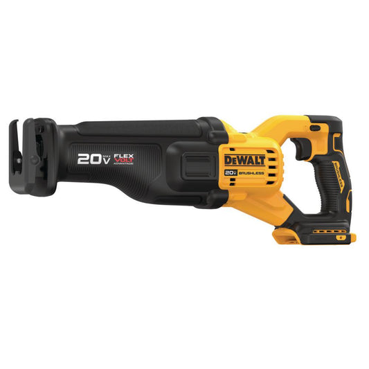 20-Volt MAX Lithium Ion Cordless Brushless Reciprocating Saw with FLEXVOLT ADVANTAGE (Tool Only) - Super Arbor