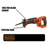 20-Volt MAX Lithium-Ion Cordless Reciprocating Saw (Tool-Only) - Super Arbor