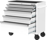 Kobalt 36-in W x 38-in H 5-Drawer Steel Rolling Tool Cabinet (White)