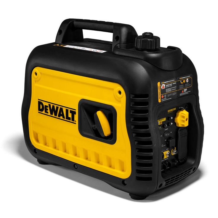 DEWALT DEWALT Ultra Quiet 2200-Watt Inverter Generator with Auto Throttle & CO-PROTECT Technology, 50 State