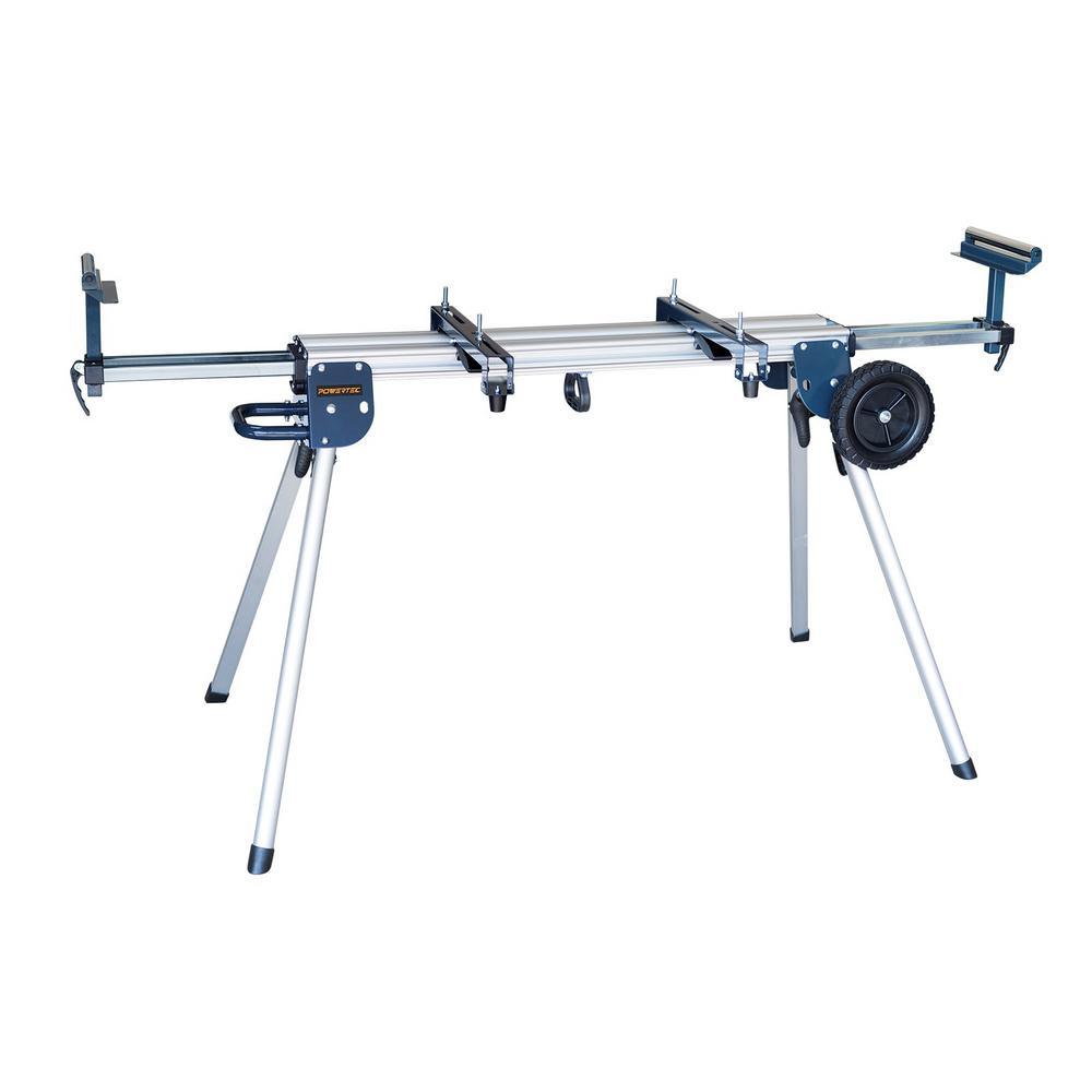 Aluminum Miter Saw Stand with Wheels - Super Arbor