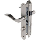 Satin Nickel Serenade Mortise Set Door Latch - Super Arbor