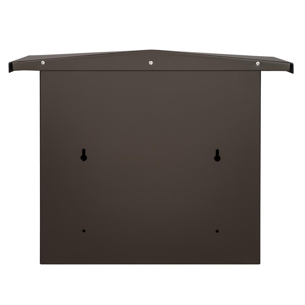 Frank Lloyd Wright Collection Beachy Wall Mount Locking Mailbox - Super Arbor