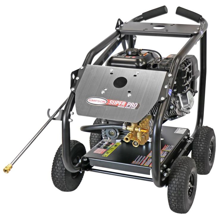 Simpson Super Pro Roll-Cage 4400 PSI at 4.0 GPM Cold Water Professional Gas Pressure Washer