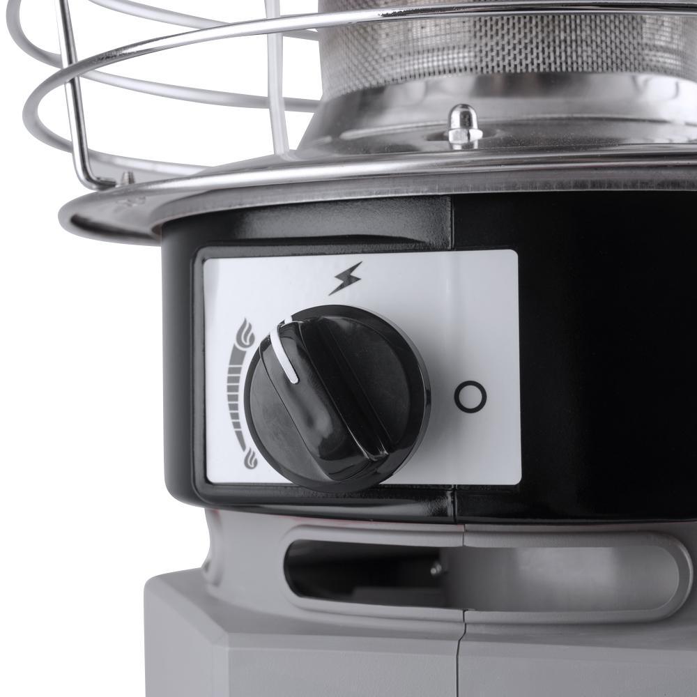 18K BTU HeatAround 360 ELITE Portable Propane Heater in Black - Super Arbor