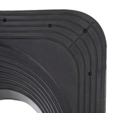 No-Calk Master Flash 12-1/2 in. x 11-3/4 in. Rubber Vent Pipe Roof Flashing with Adjustable Diameter