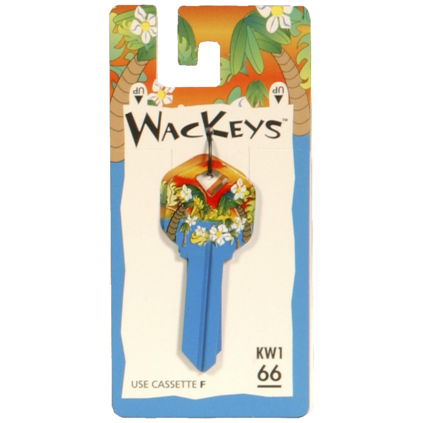 Hillman Wackey Tropical House/Office Universal Key Blank Single, KW1