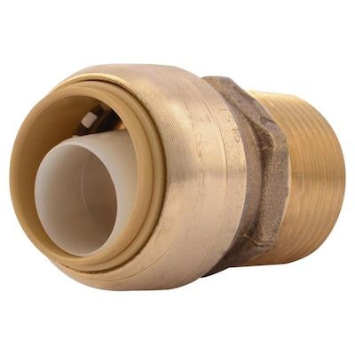 SharkBite 3/4-in Push-to-Connect x 3/4-in MNPT dia Male Adapter Push Fitting