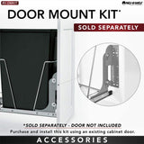 Rev-A-Shelf 27-Quart Plastic Pull Out Trash Can