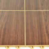 Greatmats Click Tile 12-1/8 in. x 12-1/8 in. Light Oak Interlocking Basement Plastic and Vinyl Tile (24-Pack) (24.5 sq. ft.)