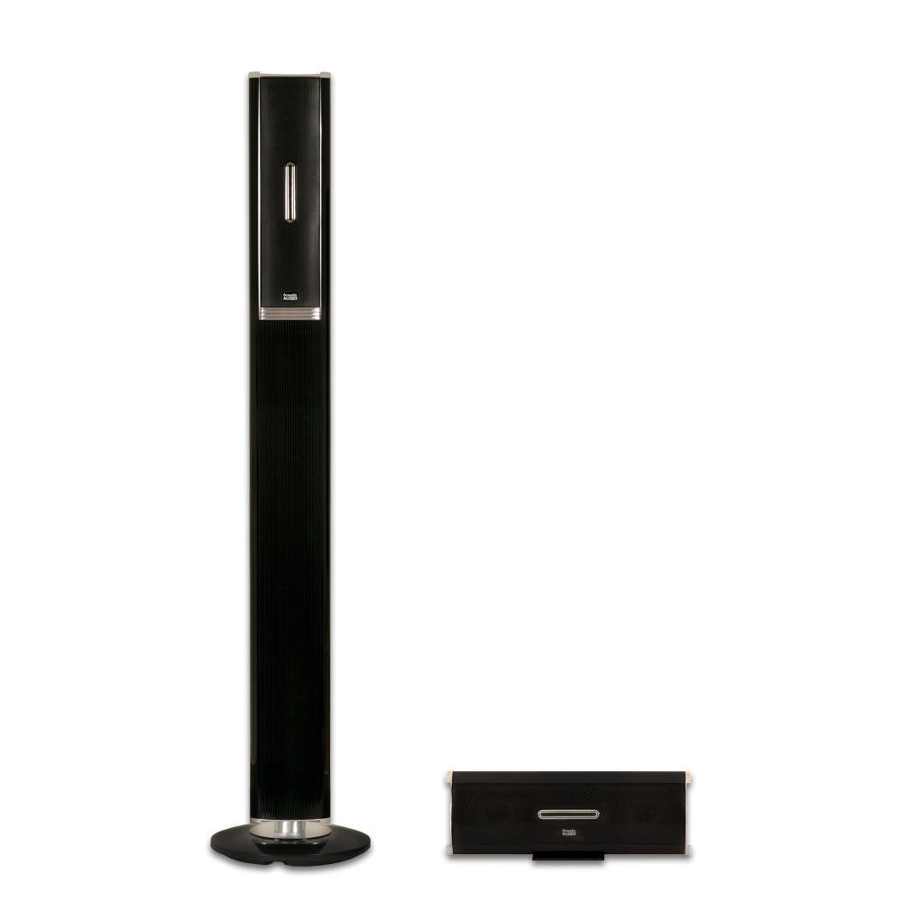 Tower 5.1 Bluetooth Home Speaker System with 8 in. Powered Sub - Super Arbor