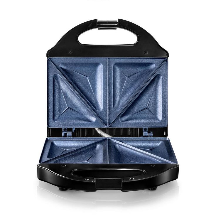 Classic Blue Non-Stick Diamond Infused Sandwich Maker