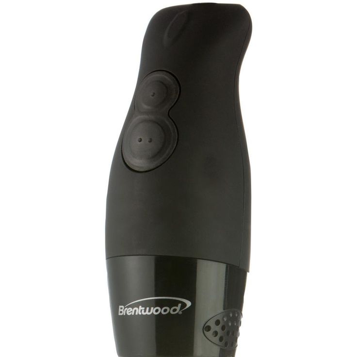 2-Speed Black Hand Mixer with Comfort Handle