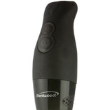 2-Speed Black Hand Mixer with Comfort Handle