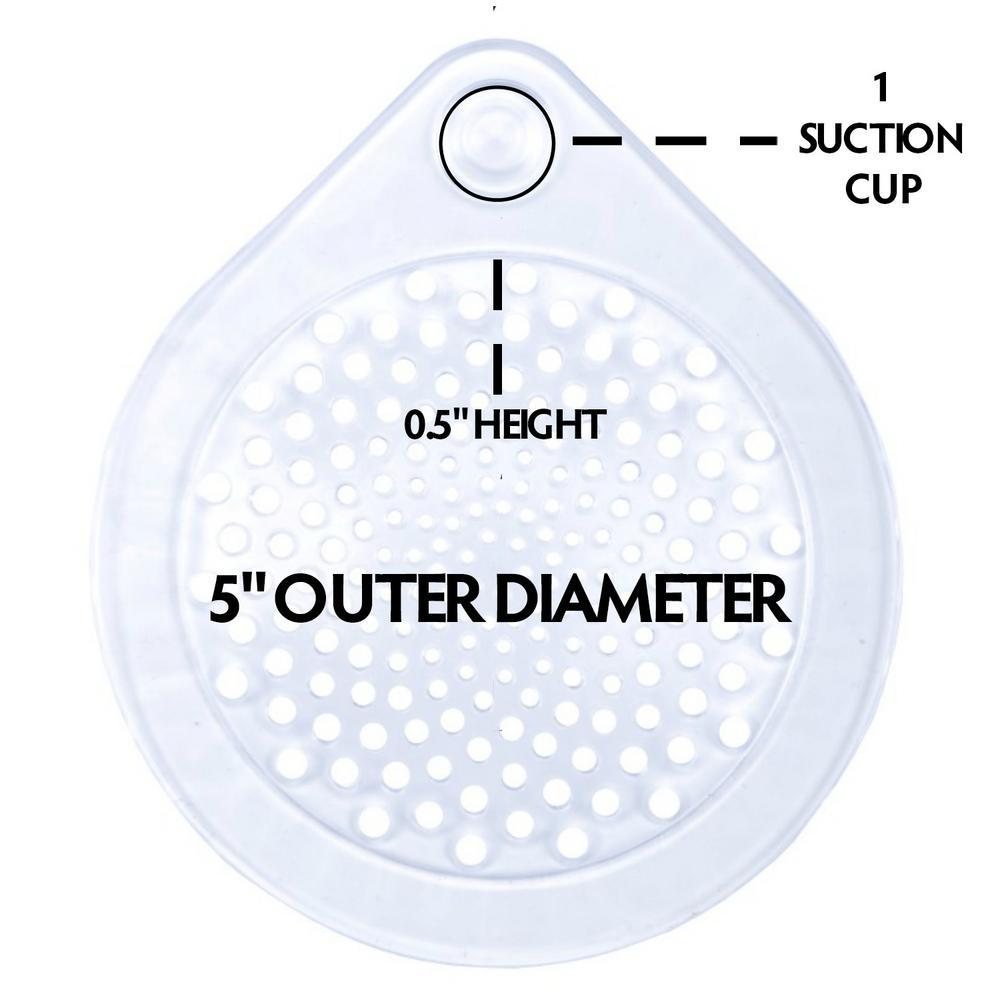 Water Drop Hair Catcher in Clear - Super Arbor