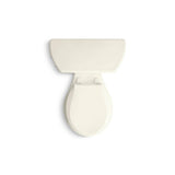 Wellworth Classic 2-Piece 1.28 GPF Single Flush Round Front Toilet with Class Five Flushing Technology in Biscuit - Super Arbor