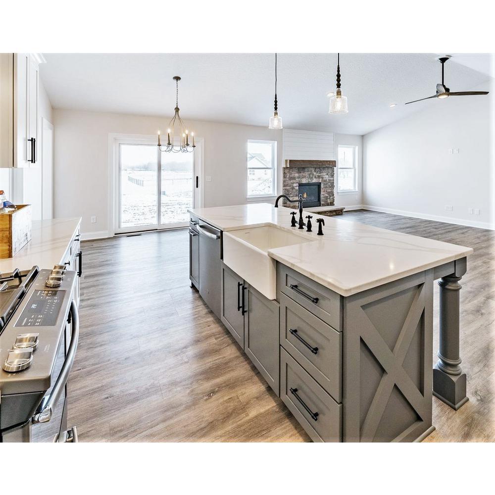 Bradstreet II Farmhouse Fireclay 30 in. Single Bowl Kitchen Sink with Strainer Drain in Crisp White - Super Arbor