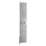 12 in. x 24 in. x 4 in. Niche in Polished Stainless Steel - Super Arbor