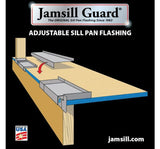 Jamsill Guard Sill Pan Flashing 6.5625-in x 40-in Plastic Step Flashing
