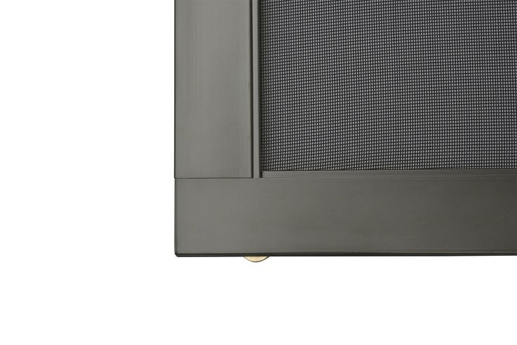 RELIABILT 36-in x 80-in Bronze Aluminum Sliding Patio Screen Door