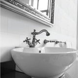 Jeffrey Court Fresh White 3 in. x 6 in. Glossy Beveled Ceramic Wall Tile (11 sq. ft. / case)