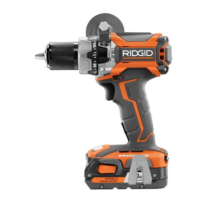 18-Volt Lithium-Ion Cordless Brushless 1/2 in. Compact Hammer Drill Kit with (2) 2.0 Ah Batteries, Charger, and Bag
