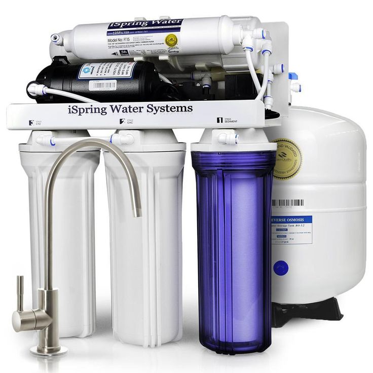 Maximum Performance Under Sink Reverse Osmosis Drinking Water Filtration System with Booster Pump