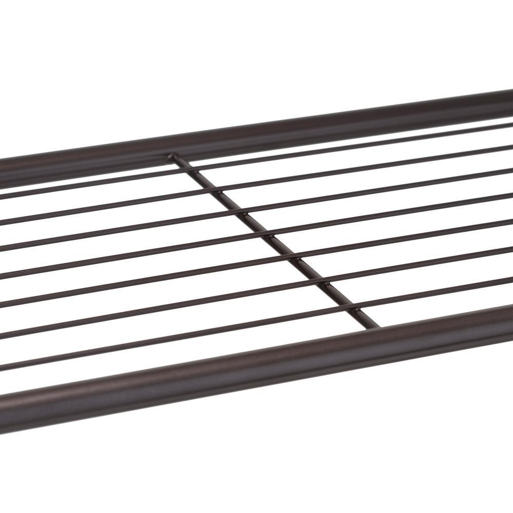 10.25 in. W  3-Tier Over the Toilet Space Saver in Oil Rubbed Bronze - Super Arbor