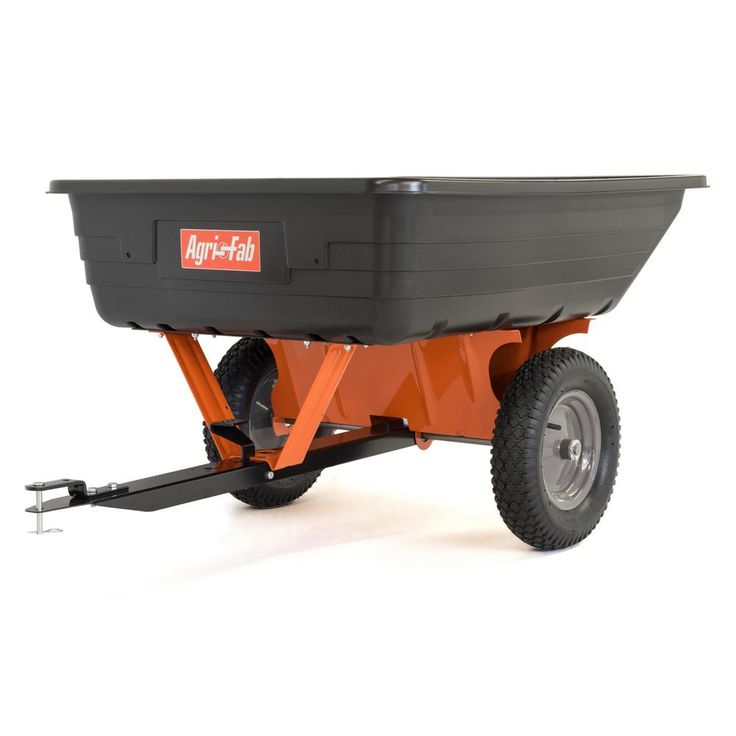 Agri-Fab 10 cu. ft. Poly Cart with 650 lbs. Heaped Capacity
