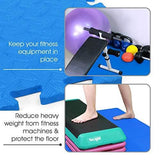 Interlocking Exercise Mat - Blue - 6pc