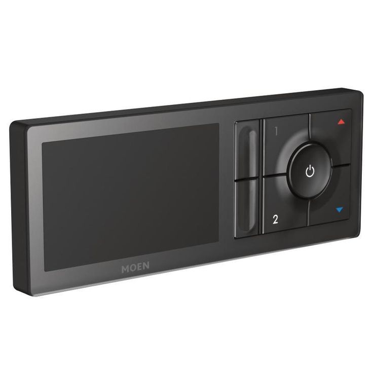 Moen Matte Black Shower Control Panel